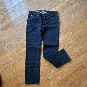 Ann Taylor Loft Dark Blue straight leg size 6 Jeans